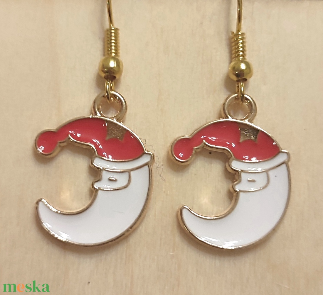 Karácsonyi fülbevalók  - ékszer - fülbevaló - fülékszer - Meska.hu Karácsonyi fülbevalók  - ékszer - fülbevaló - fülékszer - Meska.hu