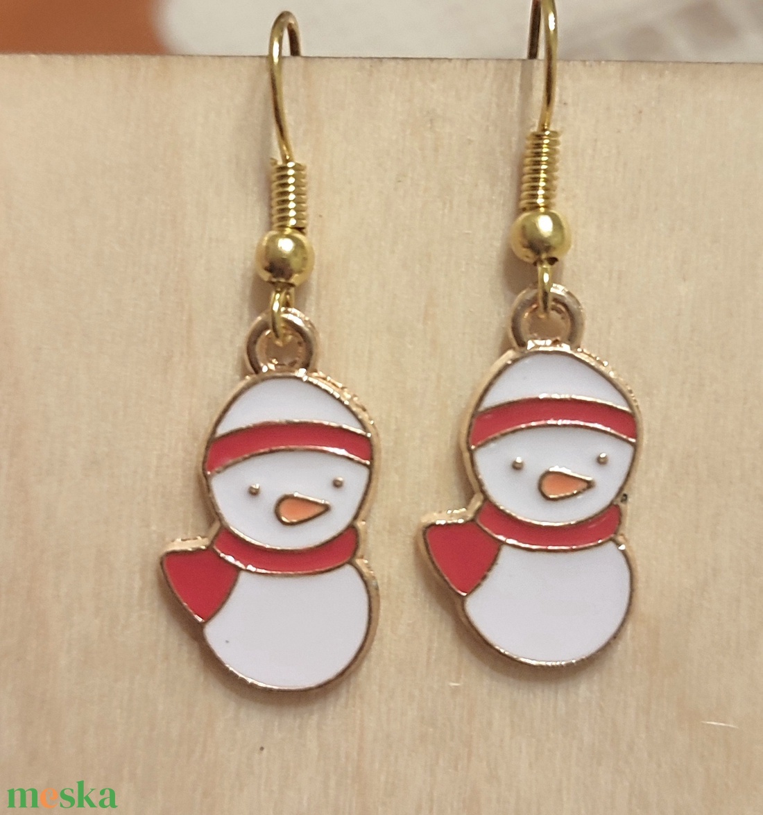 Karácsonyi fülbevalók  - ékszer - fülbevaló - fülékszer - Meska.hu Karácsonyi fülbevalók  - ékszer - fülbevaló - fülékszer - Meska.hu