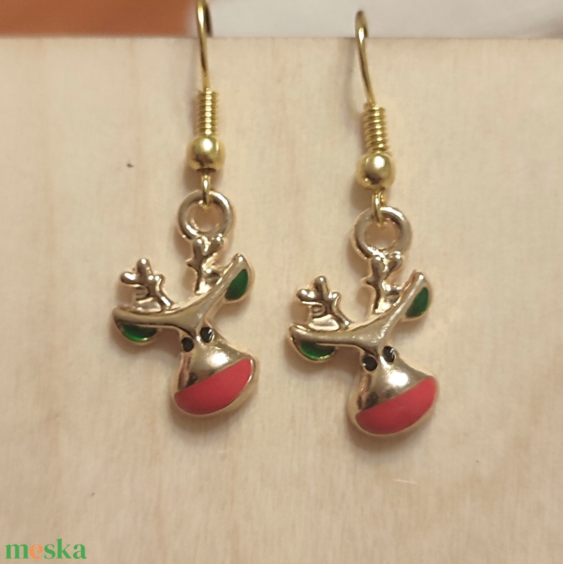 Karácsonyi fülbevalók  - ékszer - fülbevaló - fülékszer - Meska.hu Karácsonyi fülbevalók  - ékszer - fülbevaló - fülékszer - Meska.hu