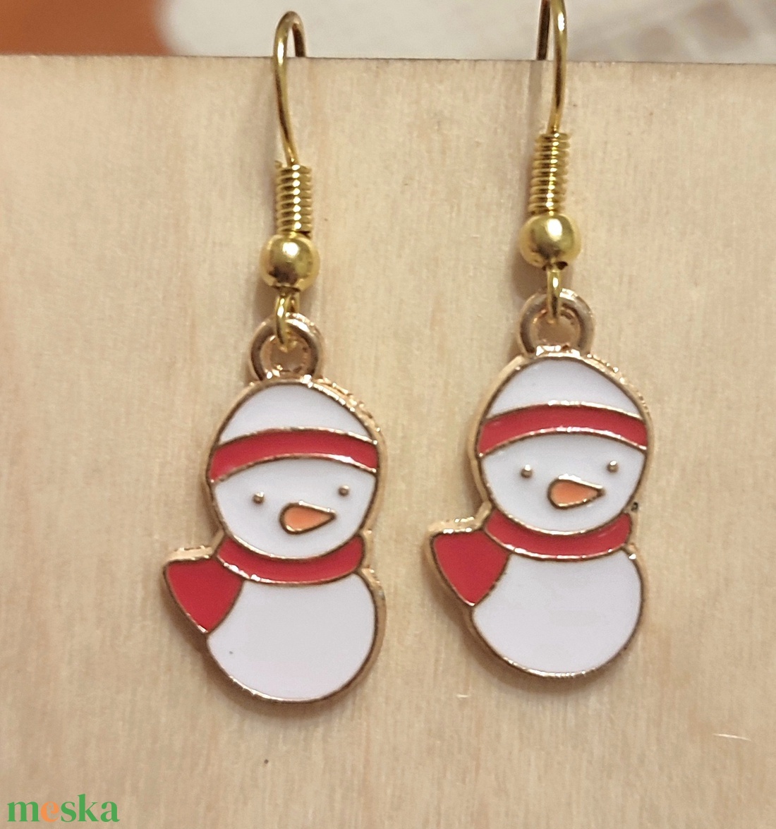 Karácsonyi fülbevalók  - ékszer - fülbevaló - fülékszer - Meska.hu