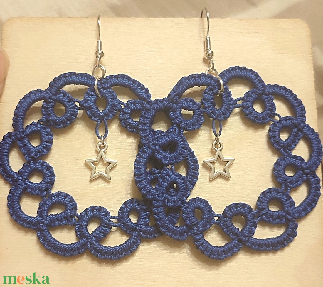 Hajócsipke fülbevaló  - ékszer - fülbevaló - fülékszer - Meska.hu