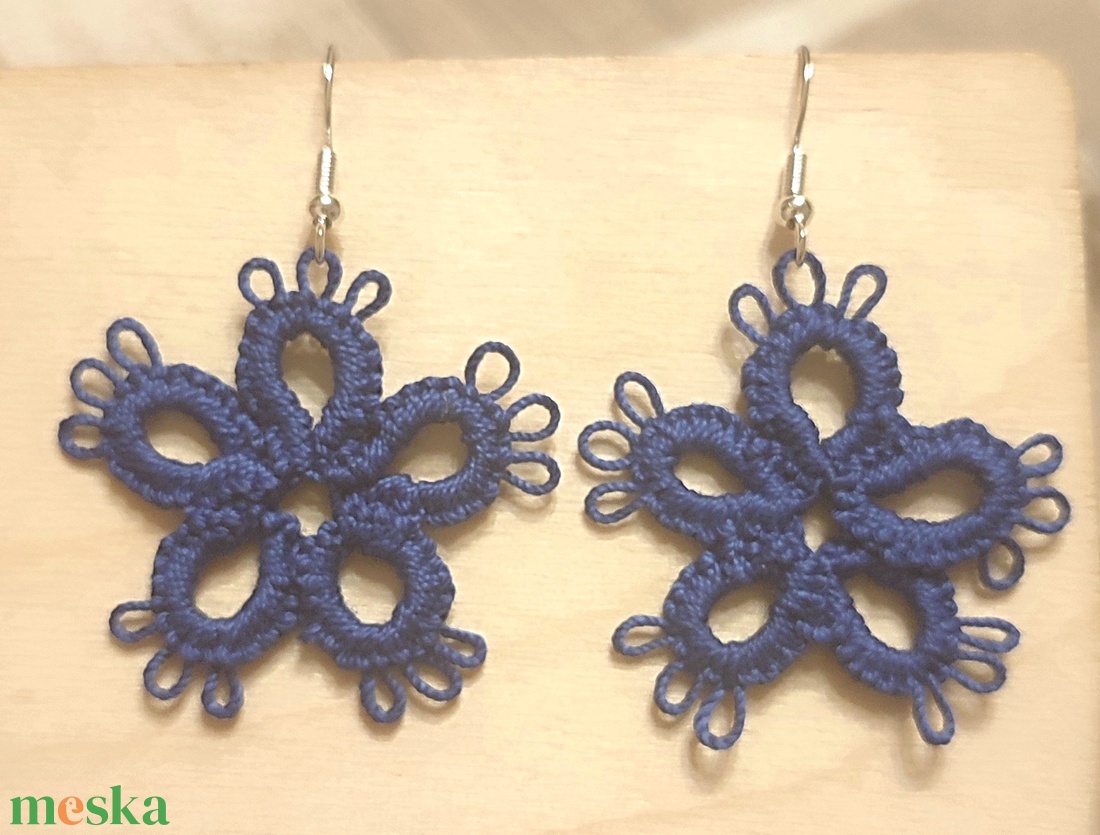 Hajócsipke fülbevaló  - ékszer - fülbevaló - fülékszer - Meska.hu Hajócsipke fülbevaló  - ékszer - fülbevaló - fülékszer - Meska.hu