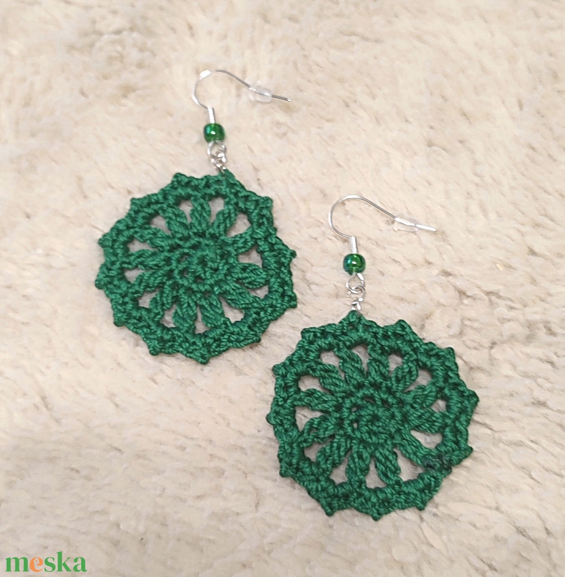 Horgolt fülbevalók - ékszer - fülbevaló - fülékszer - Meska.hu Horgolt fülbevalók - ékszer - fülbevaló - fülékszer - Meska.hu