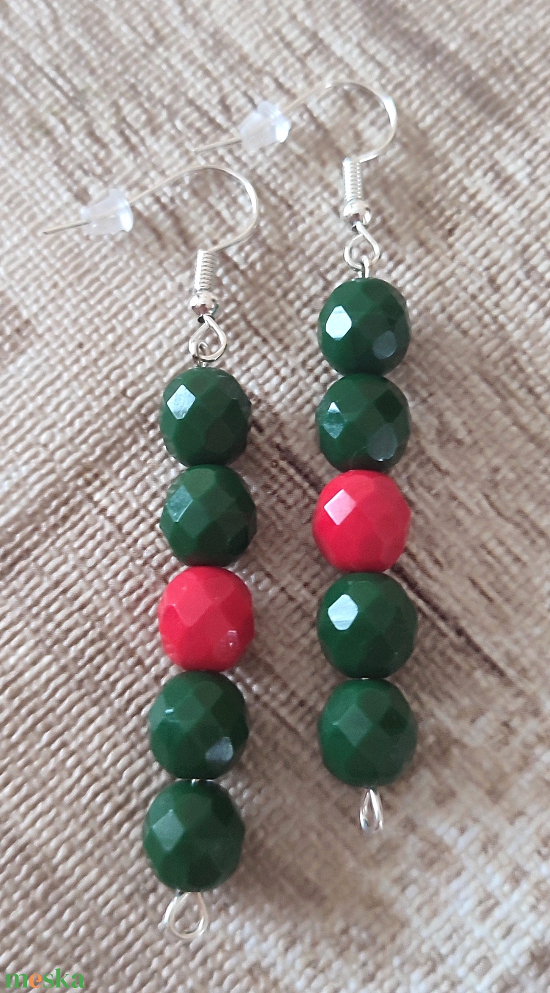 Gyöngyös fülbevalók - ékszer - fülbevaló - fülékszer - Meska.hu