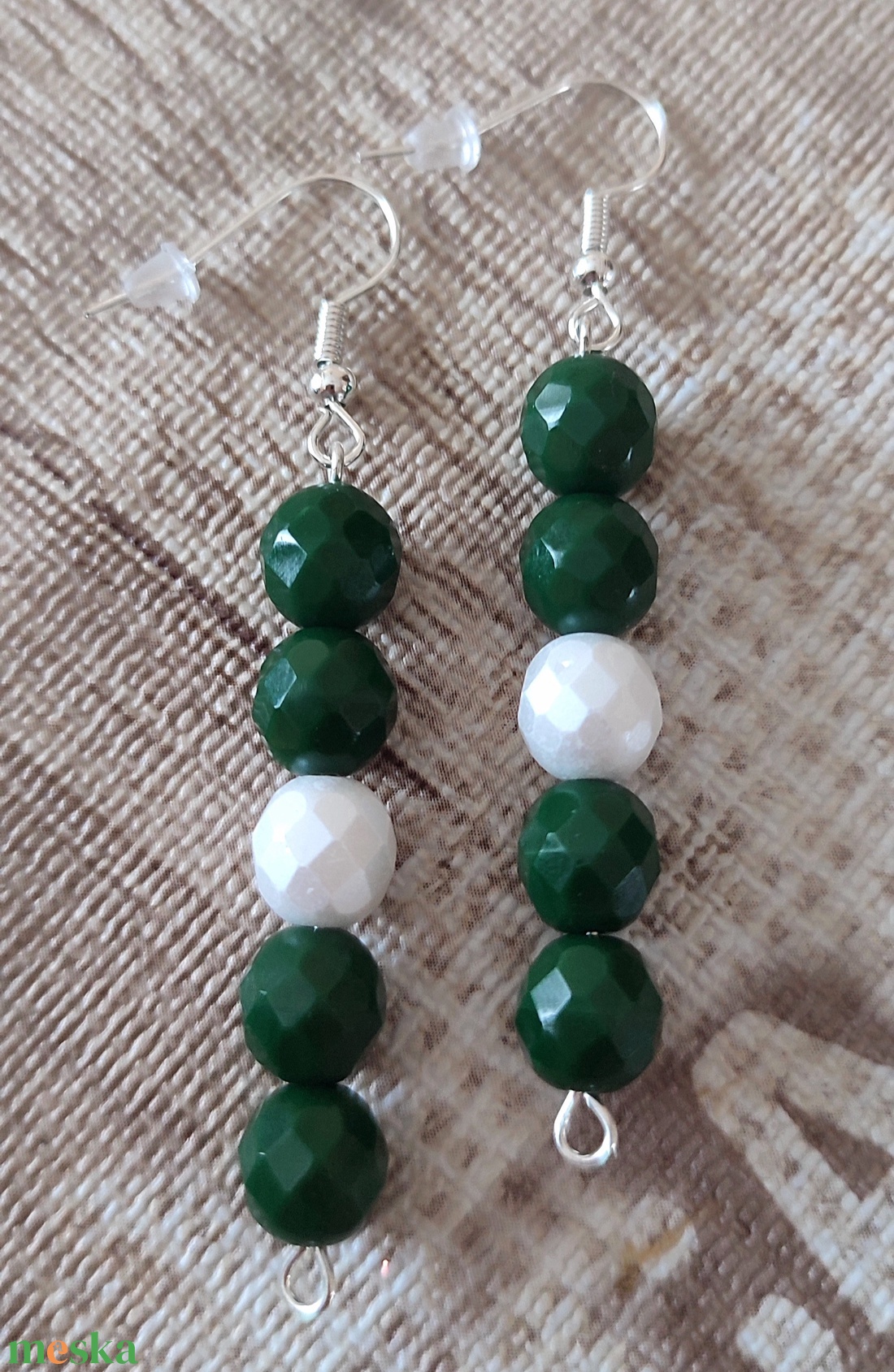 Gyöngyös fülbevaló  - ékszer - fülbevaló - fülékszer - Meska.hu