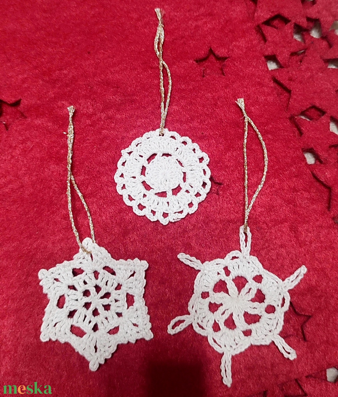 AKCIÓ!!! Karácsonyi díszek  - karácsony - karácsonyi lakásdekoráció - karácsonyfadíszek - Meska.hu