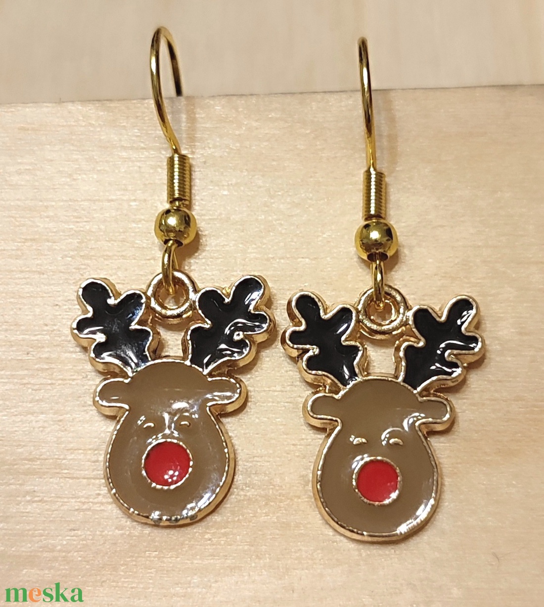 Karácsonyi fülbevalók  - ékszer - fülbevaló - fülékszer - Meska.hu