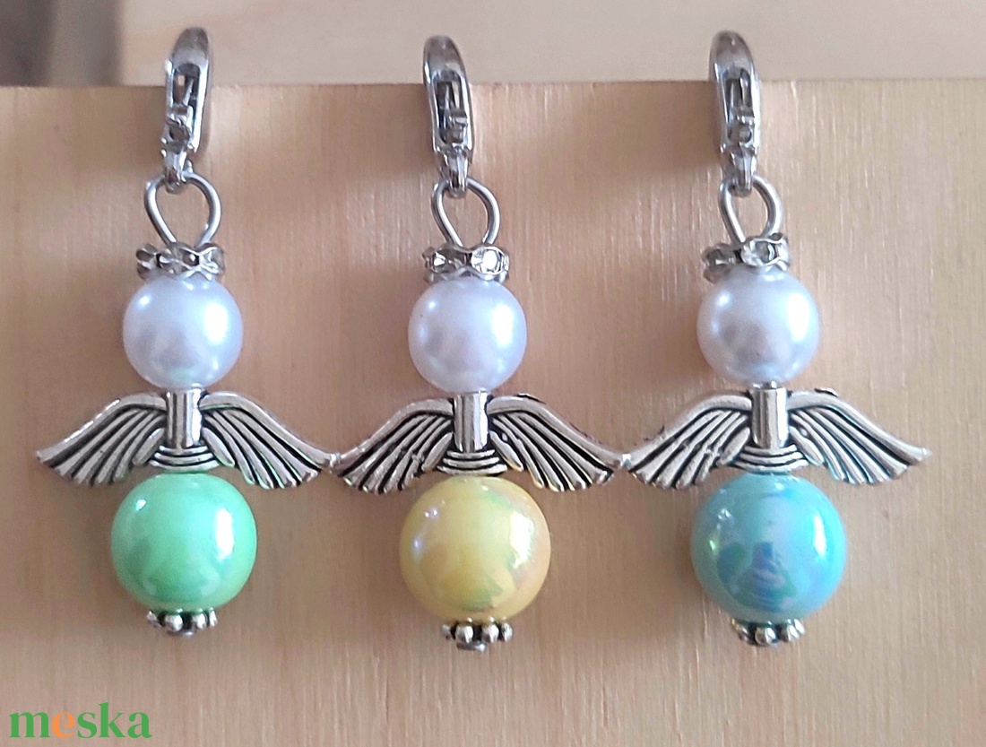 Angyalkák  - táska & tok - kulcstartó & táskadísz - táskadísz - Meska.hu