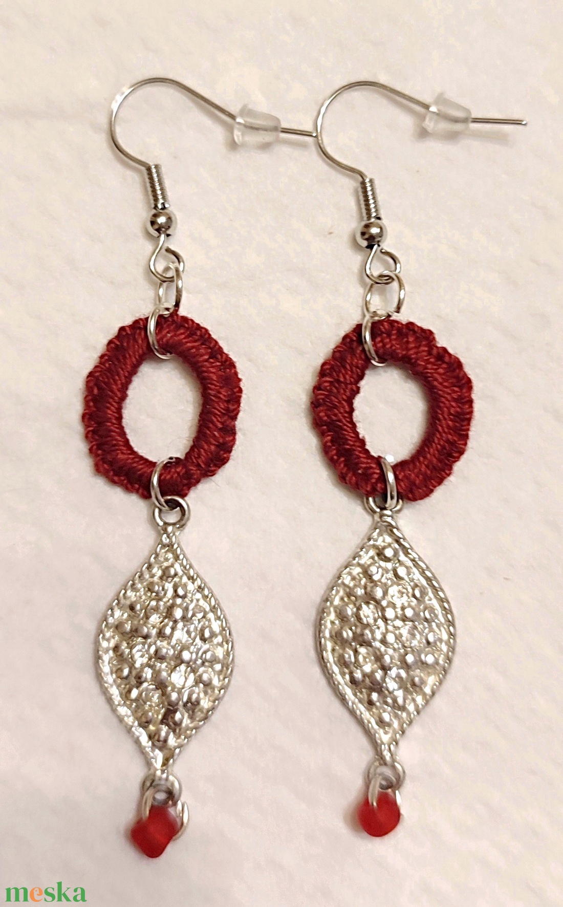 AKCIÓ!!! Hajócsipke fülbevaló  - ékszer - fülbevaló - fülékszer - Meska.hu