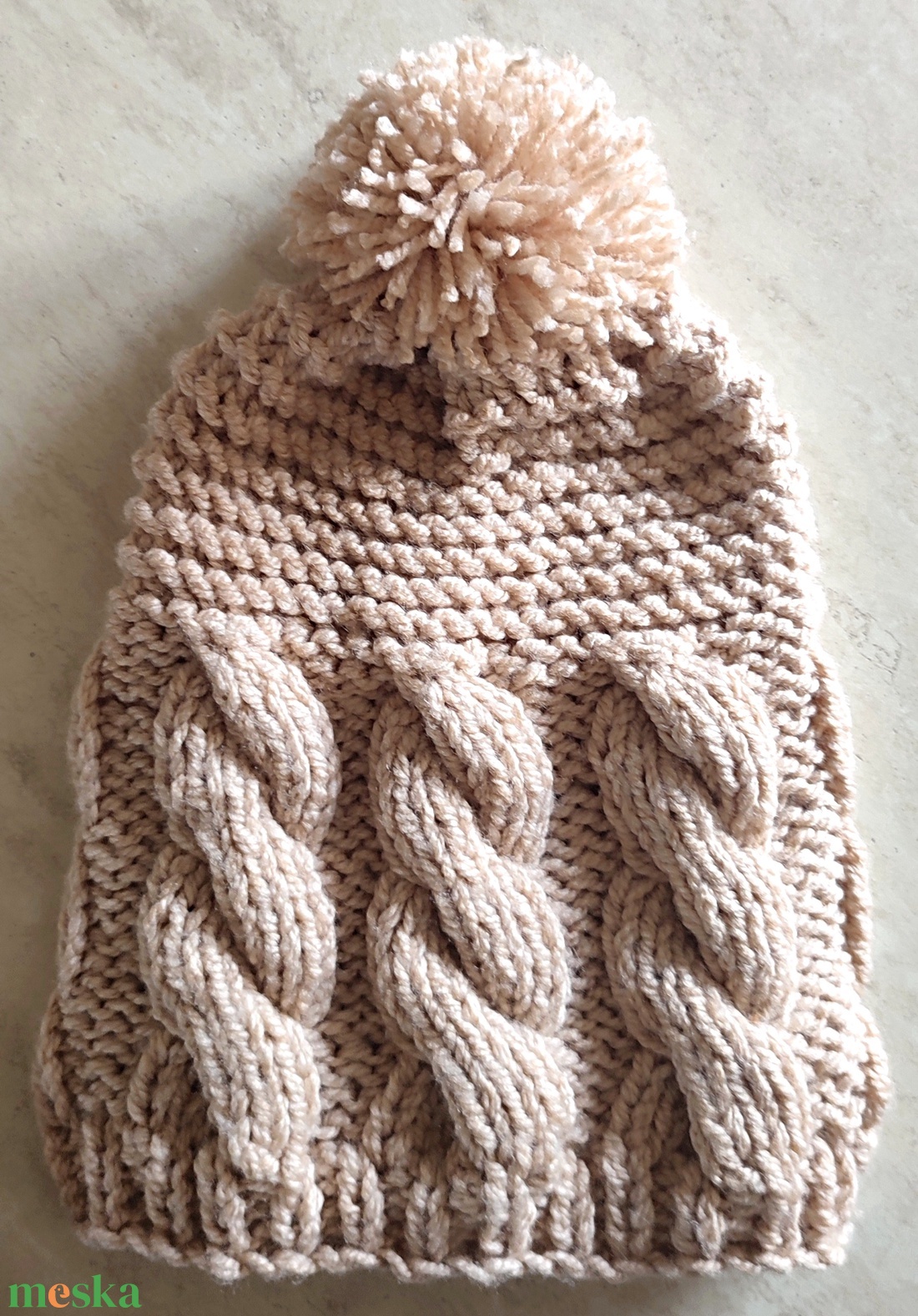 AKCIÓ!!! Kötött sapka - ruha & divat - sál, sapka, kendő - sapka - Meska.hu