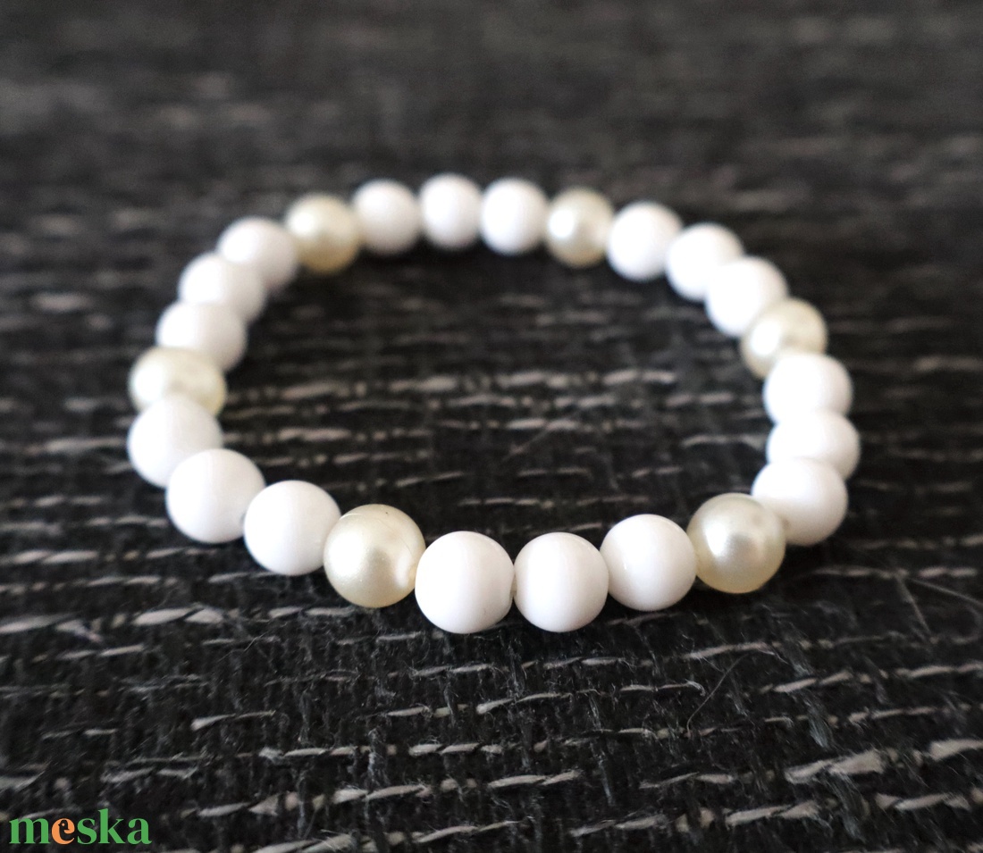 AKCIÓ!!! Gyöngy karkötő - ékszer - karkötő - gyöngyös karkötő - Meska.hu