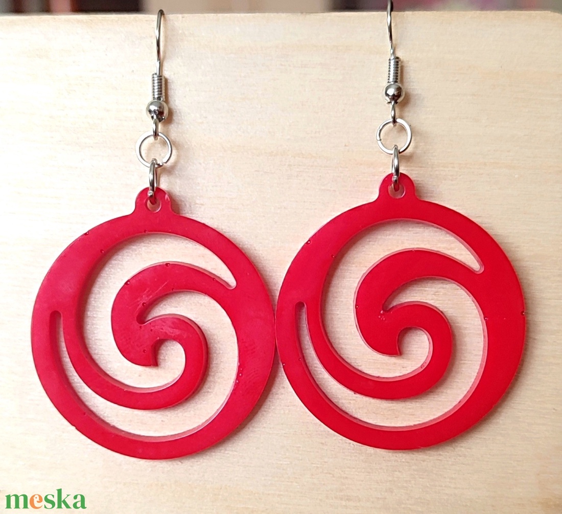 Gyanta fülbevalók - ékszer - fülbevaló - fülékszer - Meska.hu