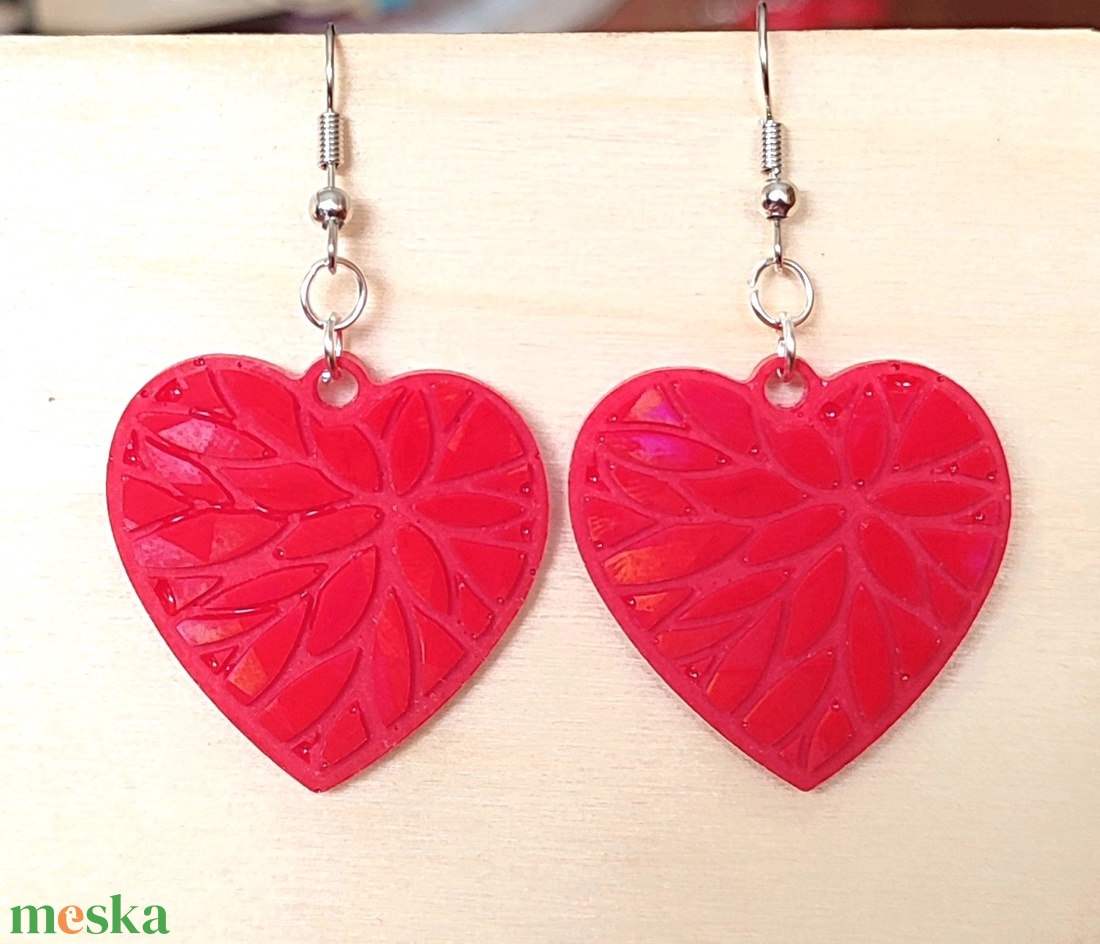 Gyanta fülbevalók - ékszer - fülbevaló - fülékszer - Meska.hu