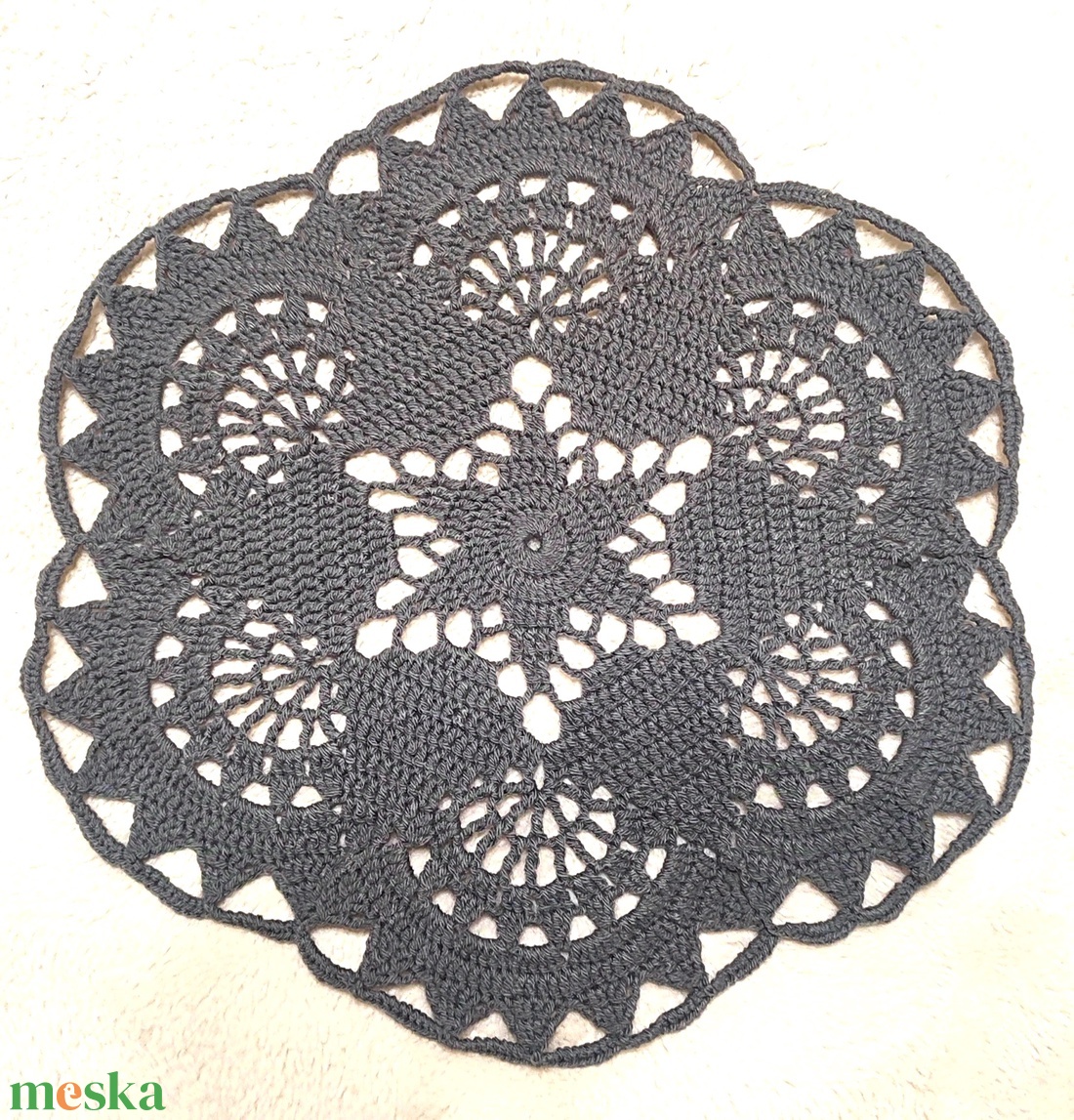 Horgolt terítő/alátét - otthon & életmód - konyhafelszerelés, tálalás - tálalás - terítő - Meska.hu