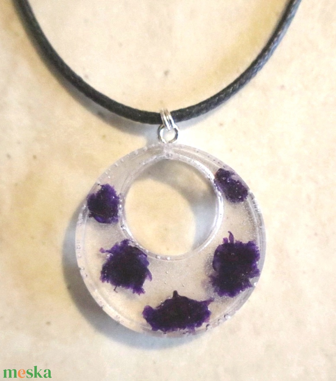 AKCIÓ!!! Gyanta nyaklánc  - ékszer - nyaklánc - medál - Meska.hu