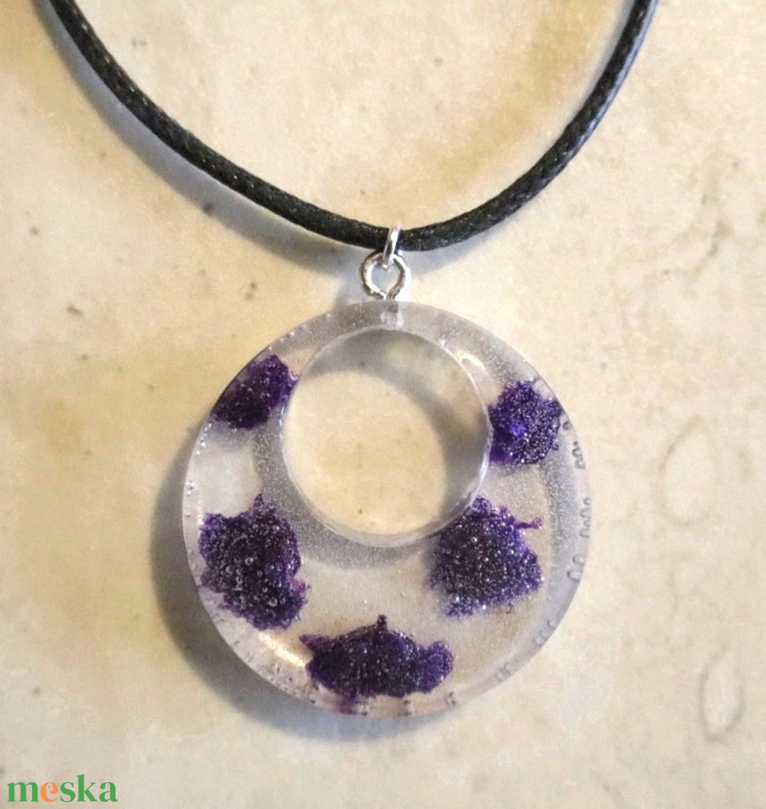 AKCIÓ!!! Gyanta nyaklánc  - ékszer - nyaklánc - medál - Meska.hu