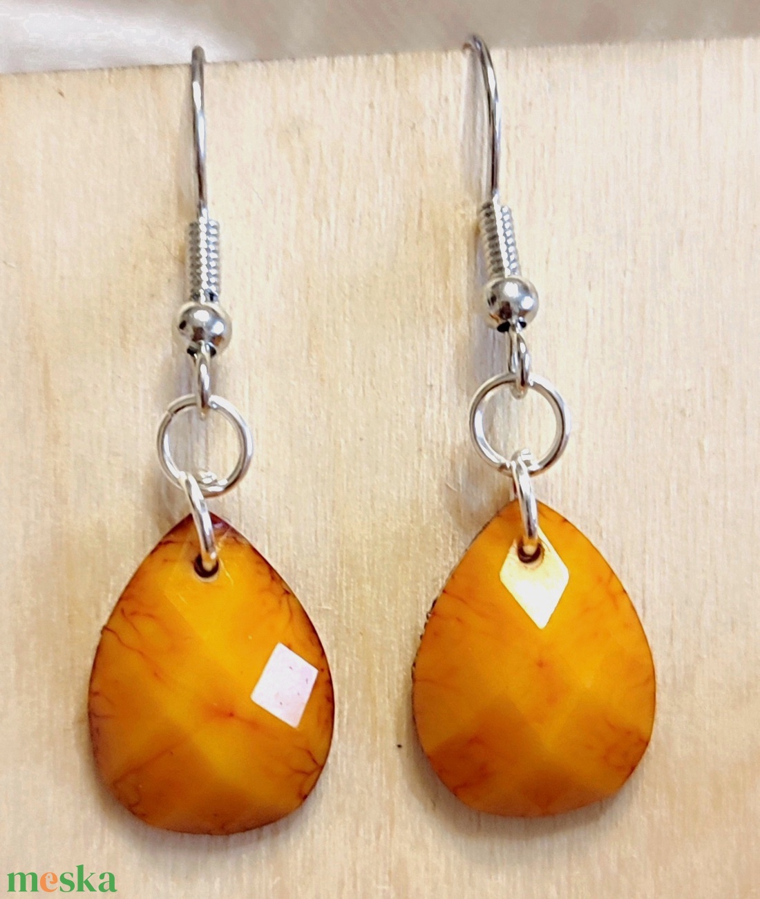 AKCIÓ!!! Csepp alakú fülbevaló - ékszer - fülbevaló - fülékszer - Meska.hu