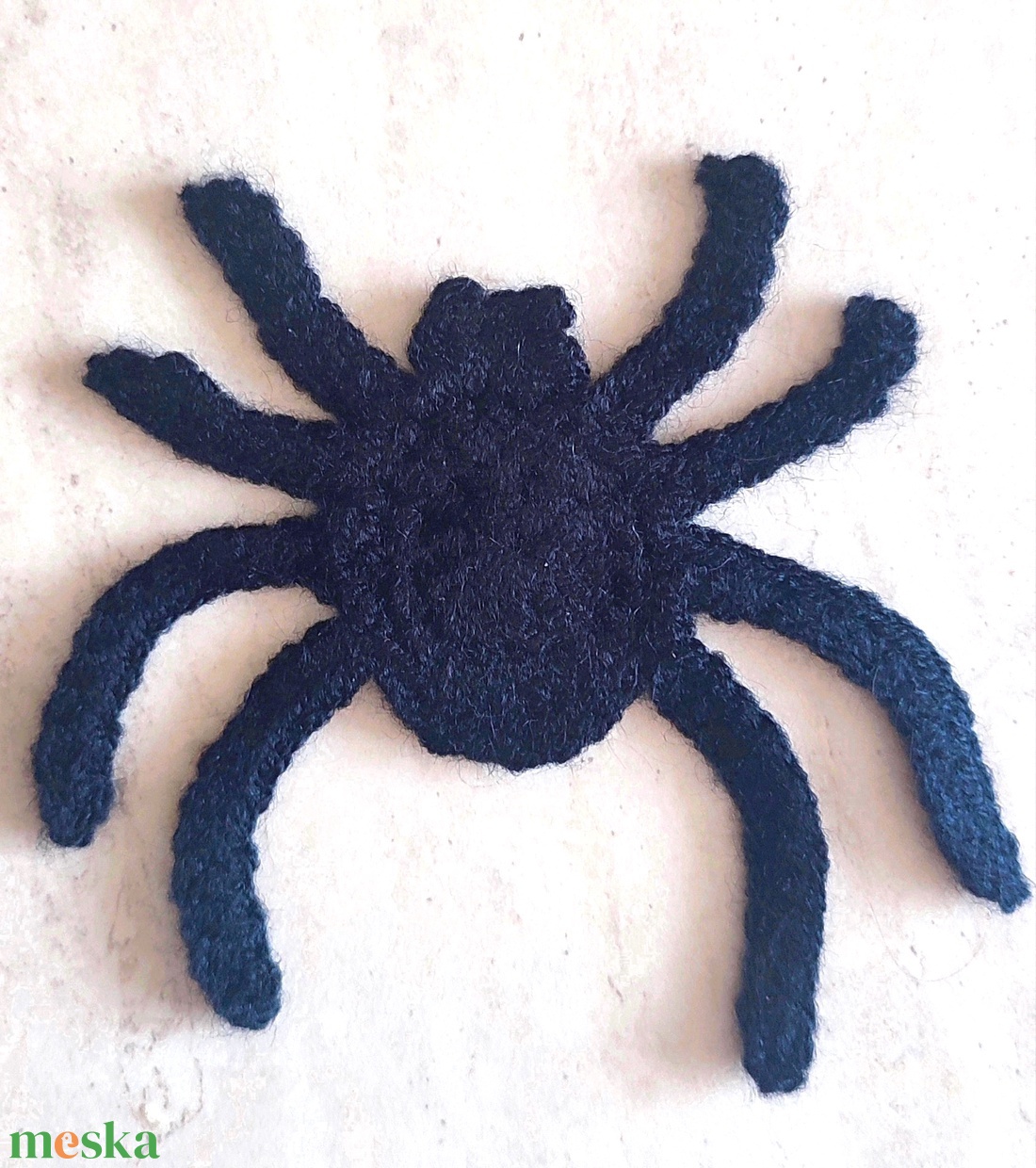 Horgolt pók - otthon & életmód - dekoráció - halloween - halloweeni dekoráció - Meska.hu