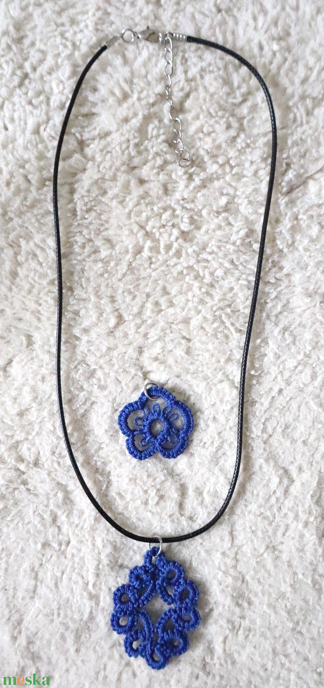 Hajócsipke nyaklánc + ajándék medál - ékszer - nyaklánc - medál - Meska.hu