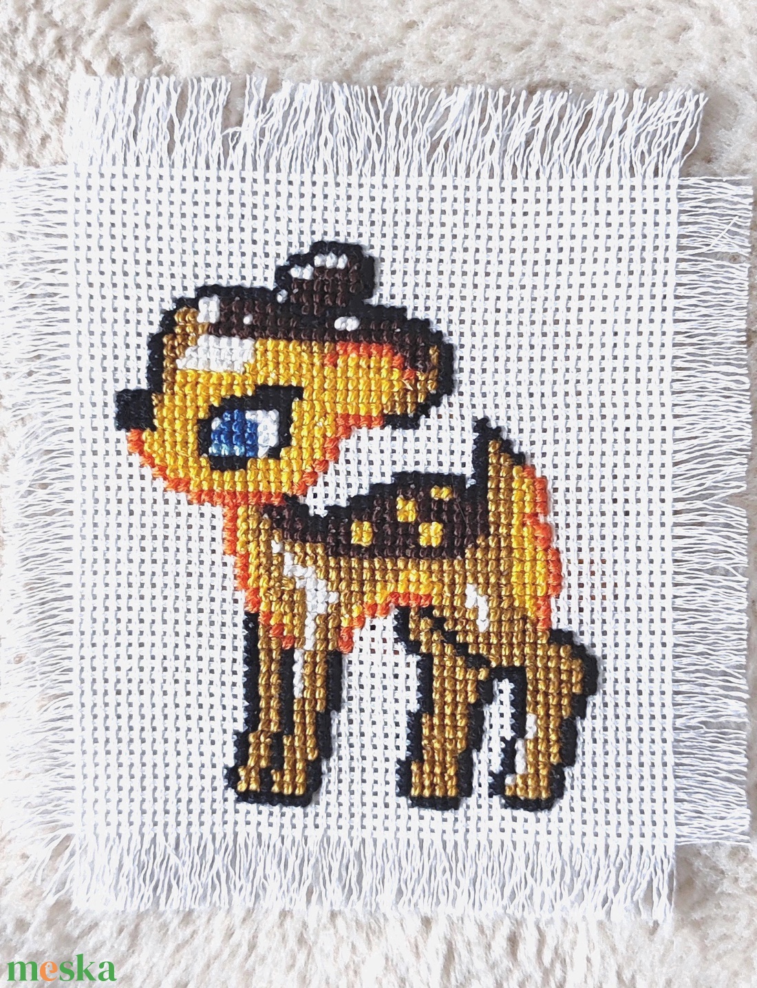 Keresztszemes Bambi - művészet - textilkép - keresztszemes - Meska.hu Keresztszemes Bambi - művészet - textilkép - keresztszemes - Meska.hu