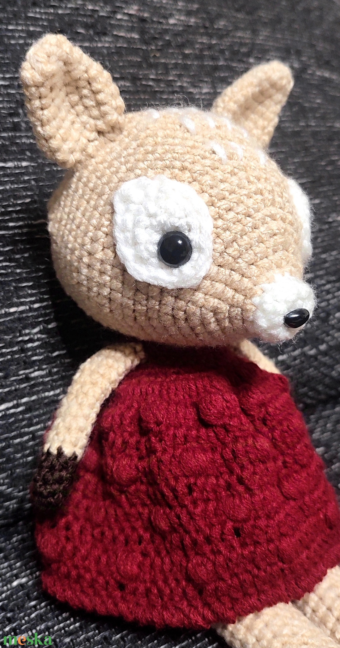 Horgolt kislány őzike - játék & sport - plüssállat & játékfigura - más figura - Meska.hu Horgolt kislány őzike - játék & sport - plüssállat & játékfigura - más figura - Meska.hu