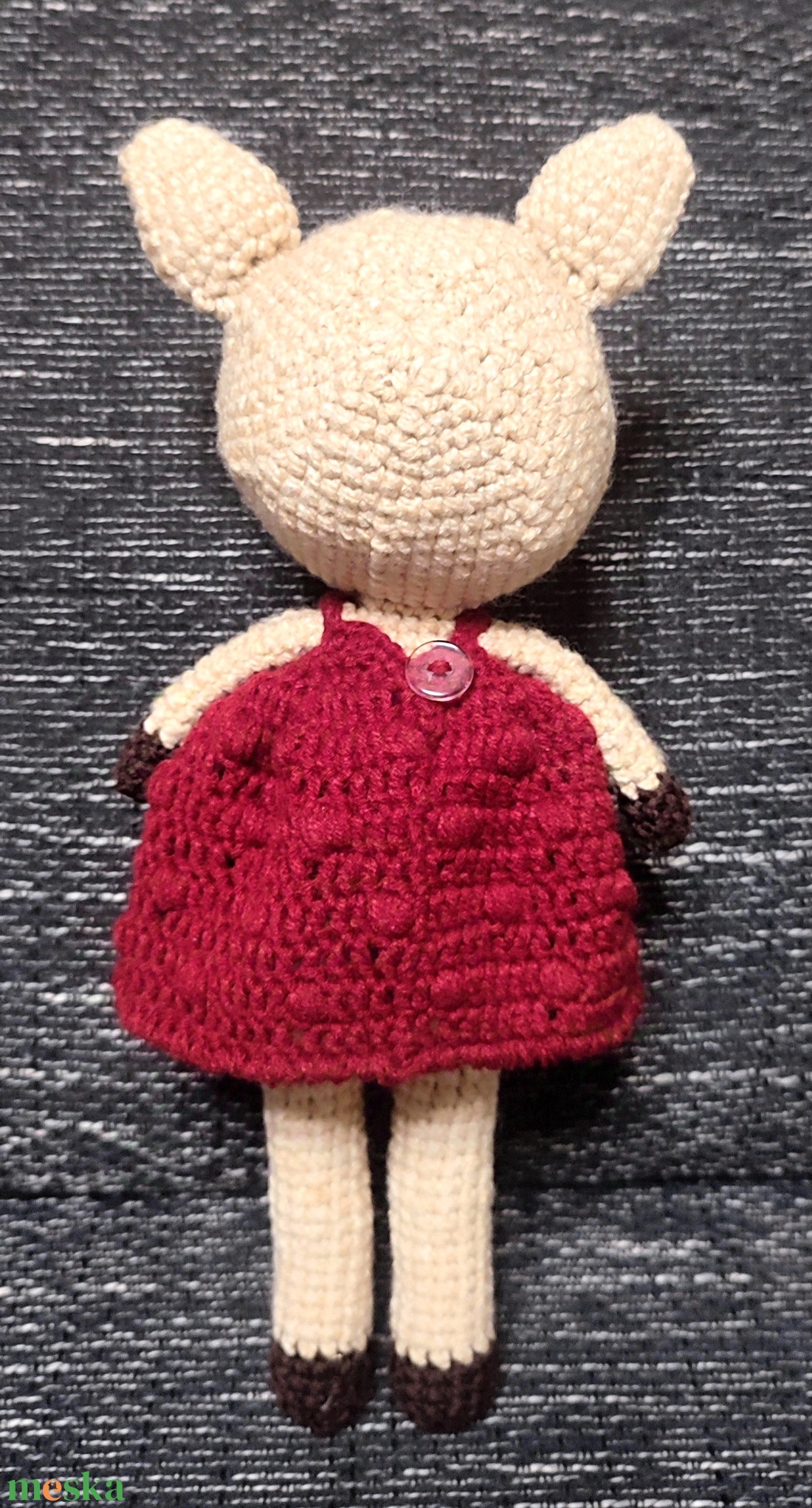 Horgolt kislány őzike - játék & sport - plüssállat & játékfigura - más figura - Meska.hu Horgolt kislány őzike - játék & sport - plüssállat & játékfigura - más figura - Meska.hu