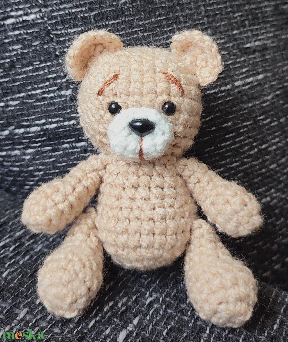 Horgolt maci - játék & sport - plüssállat & játékfigura - maci - Meska.hu Horgolt maci - játék & sport - plüssállat & játékfigura - maci - Meska.hu