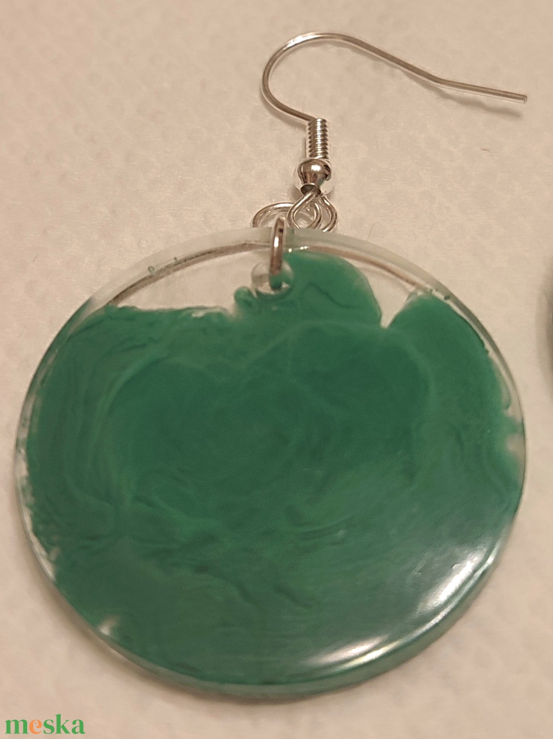 Gyanta fülbevaló  - ékszer - fülbevaló - fülékszer - Meska.hu