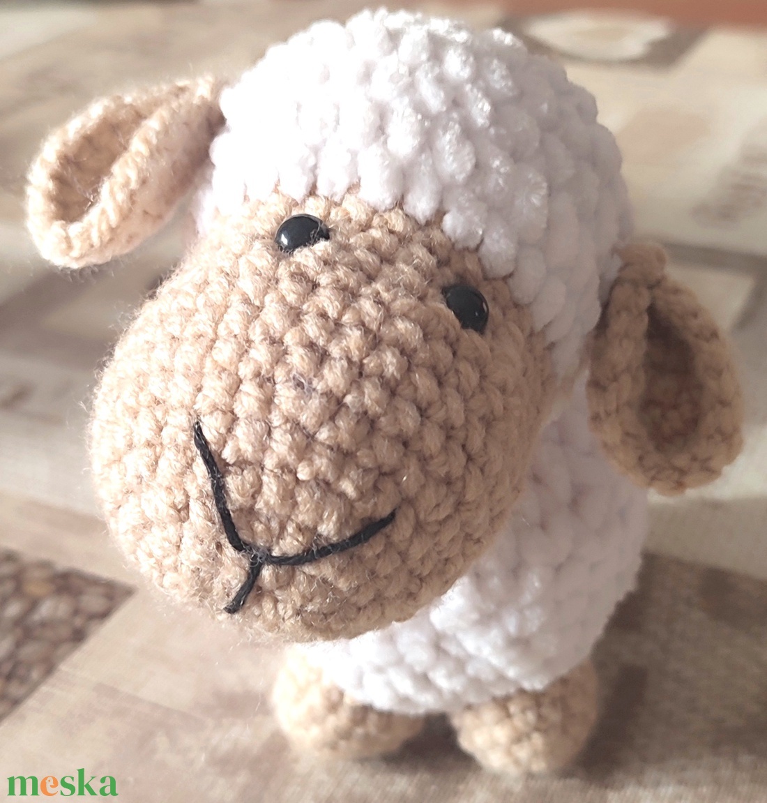 AKCIÓ!!! Horgolt bárány - játék & sport - plüssállat & játékfigura - plüss bárány - Meska.hu