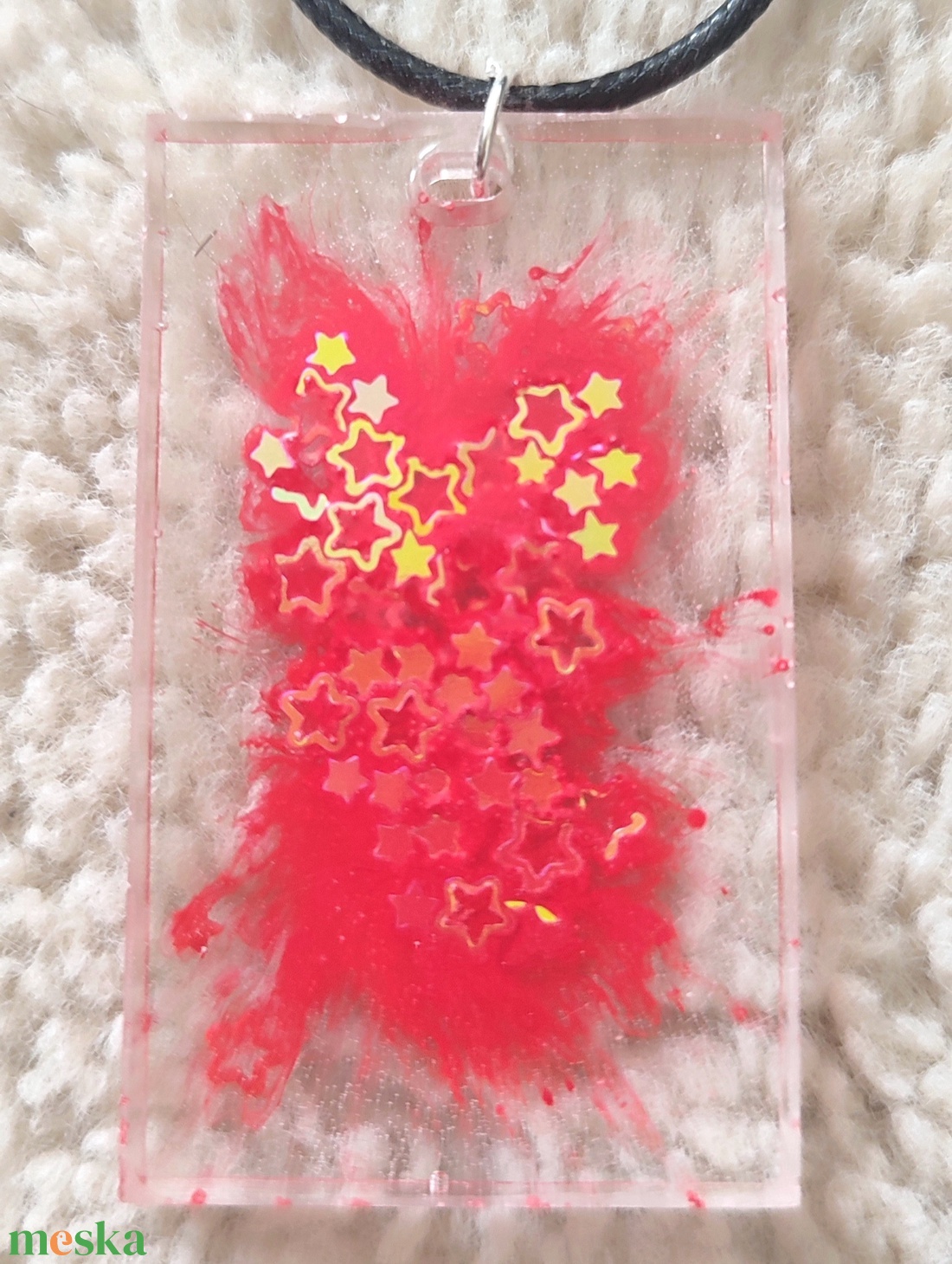 Gyanta nyaklánc  - ékszer - nyaklánc - medálos nyaklánc - Meska.hu