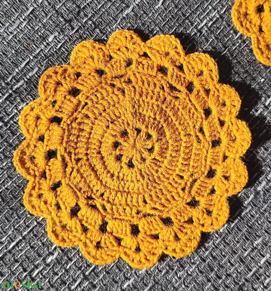 Horgolt terítők/alátétek - otthon & életmód - konyhafelszerelés, tálalás - tálalás - terítő - Meska.hu