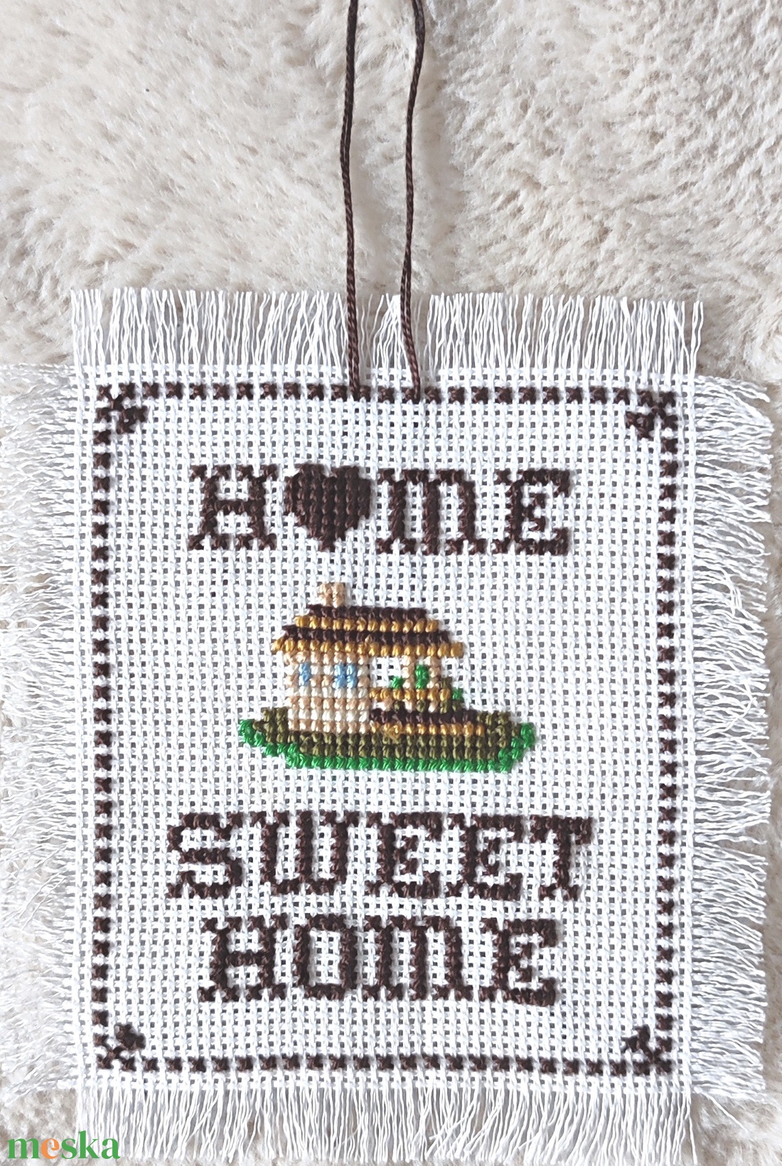 Keresztszemes kép - művészet - textilkép - keresztszemes - Meska.hu