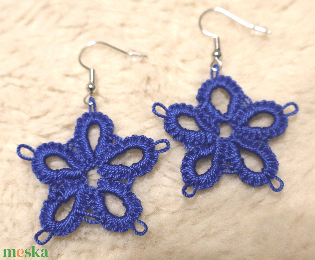 Hajócsipke fülbevaló  - ékszer - fülbevaló - fülékszer - Meska.hu