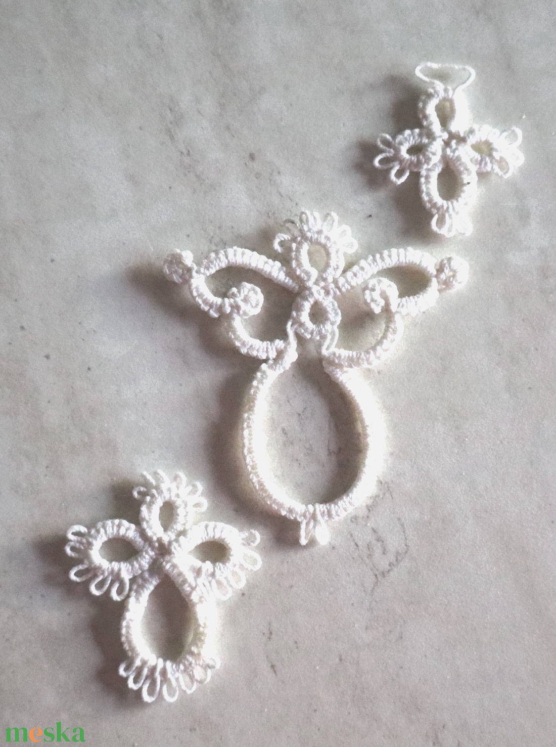 Hajócsipke angyalkák  - karácsony - karácsonyi lakásdekoráció - karácsonyfadíszek - Meska.hu