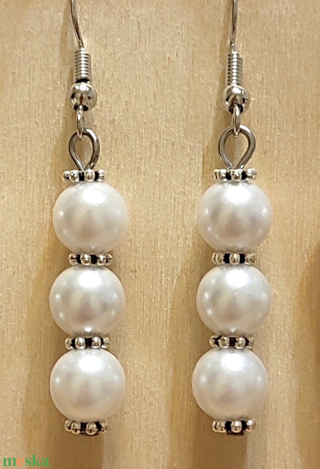 Gyöngyös fülbevaló - ékszer - fülbevaló - fülékszer - Meska.hu