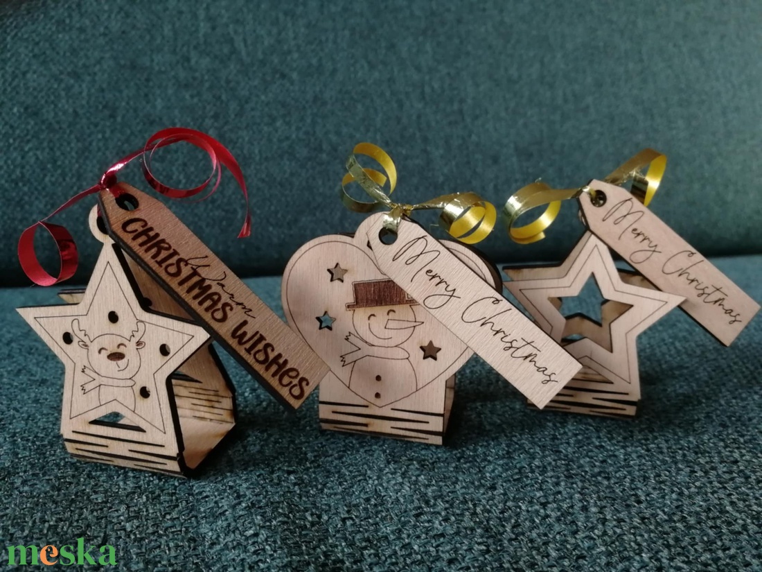 Karácsonyi bonbontartók - karácsony - karácsonyi lakásdekoráció - karácsonyfadíszek - Meska.hu