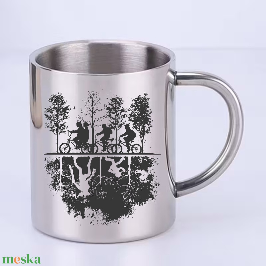 Stranger things rajongói bögre - otthon & életmód - konyhafelszerelés, tálalás - tálalás - bögre & csésze - Meska.hu