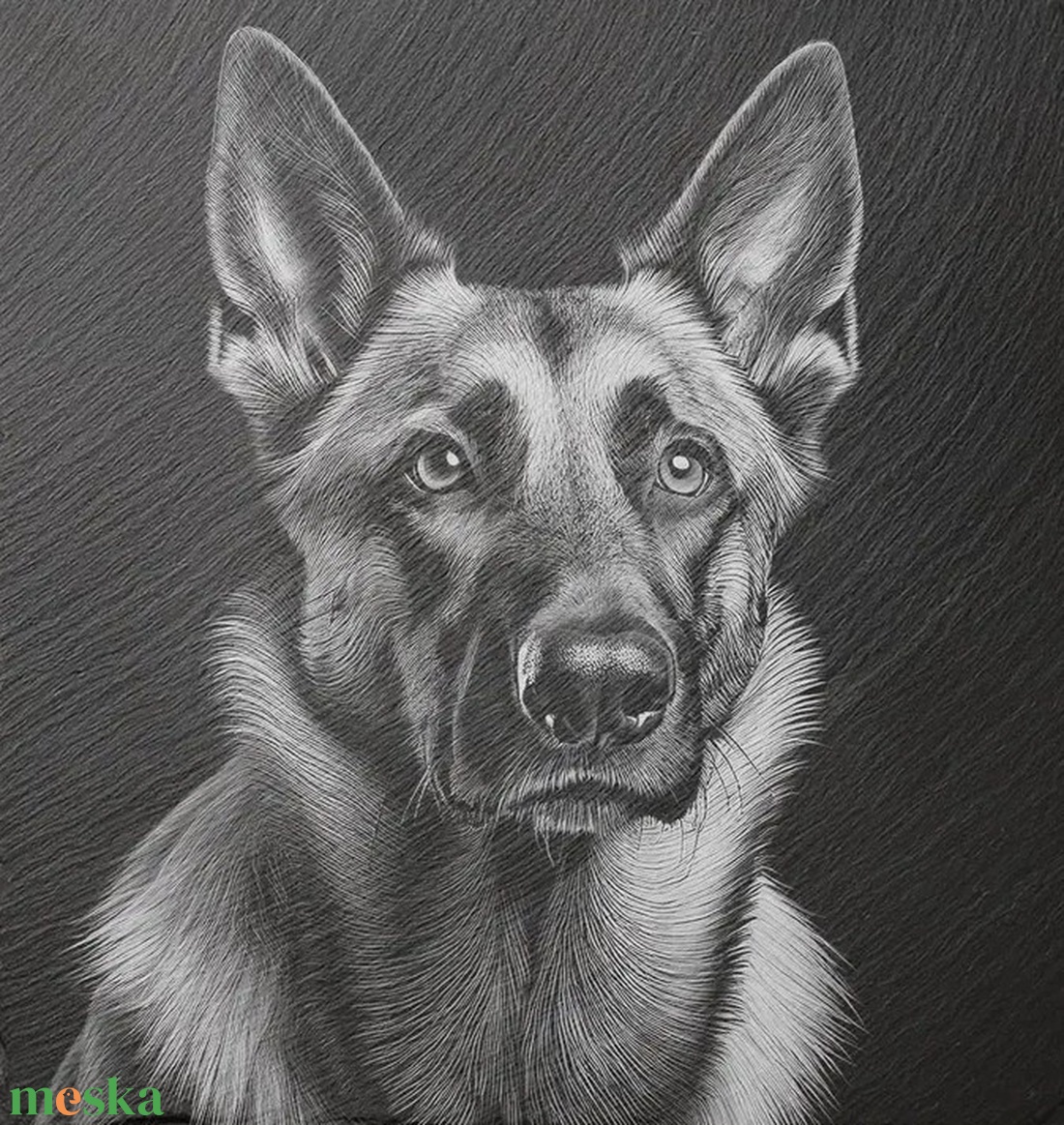 Gravírozott pala poháralátét - otthon & életmód - konyhafelszerelés, tálalás - tálalás - tányér- és poháralátét - Meska.hu