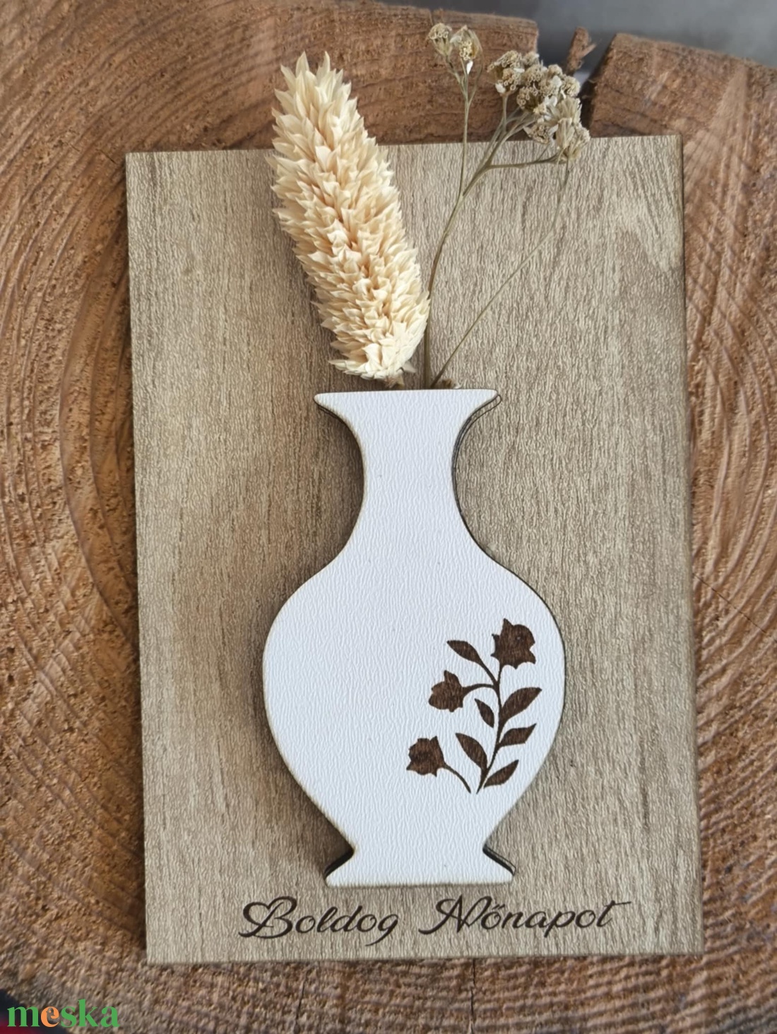 Nőnapi dekoráció - otthon & életmód - virágdekoráció - virágdíszek - lézervágott virágdíszek - Meska.hu