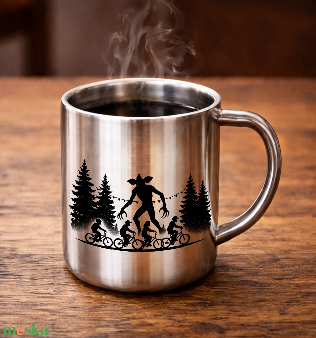 Stranger things rajongói bögre - otthon & életmód - konyhafelszerelés, tálalás - tálalás - bögre & csésze - Meska.hu