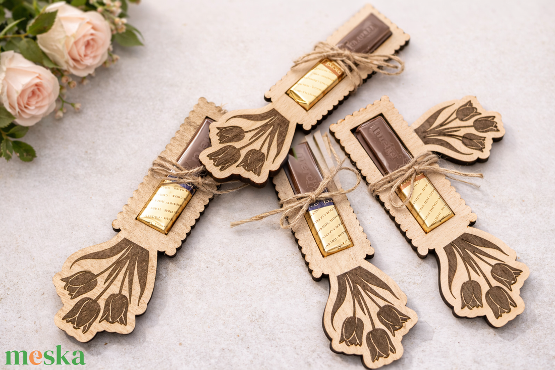 Nőnapi Merci csokitartó - otthon & életmód - dekoráció - dísztárgy - Meska.hu