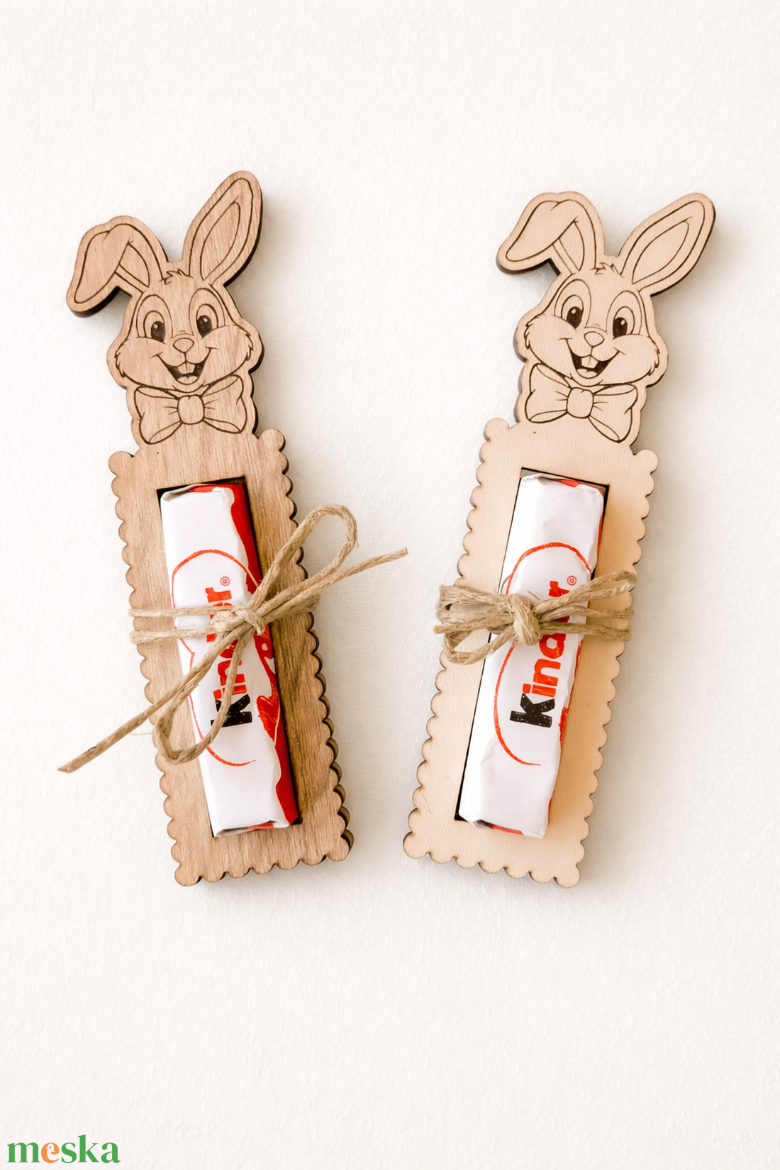 Húsvéti nyuszis csokitartó - otthon & életmód - dekoráció - dísztárgy - Meska.hu