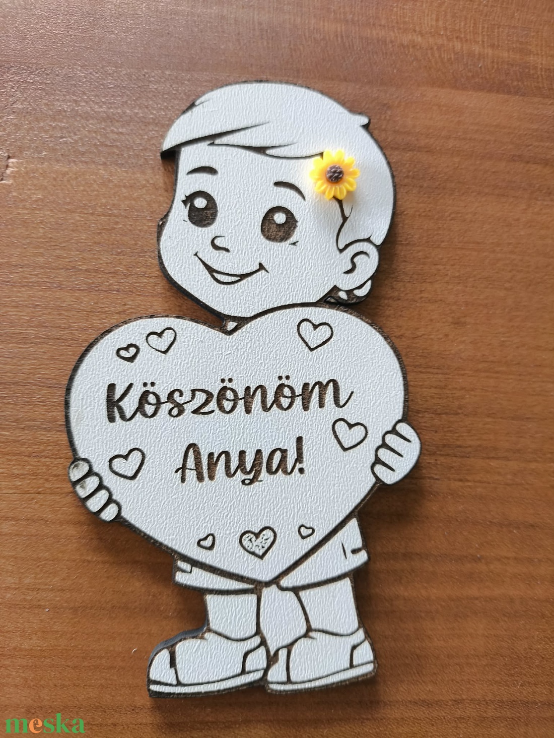 Anyák napi figurák - otthon & életmód - virágdekoráció - virágdíszek - lézervágott virágdíszek - Meska.hu