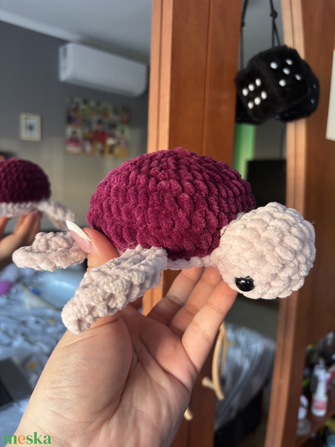 Horgolt teknős  - játék & sport - plüssállat & játékfigura - más figura - Meska.hu