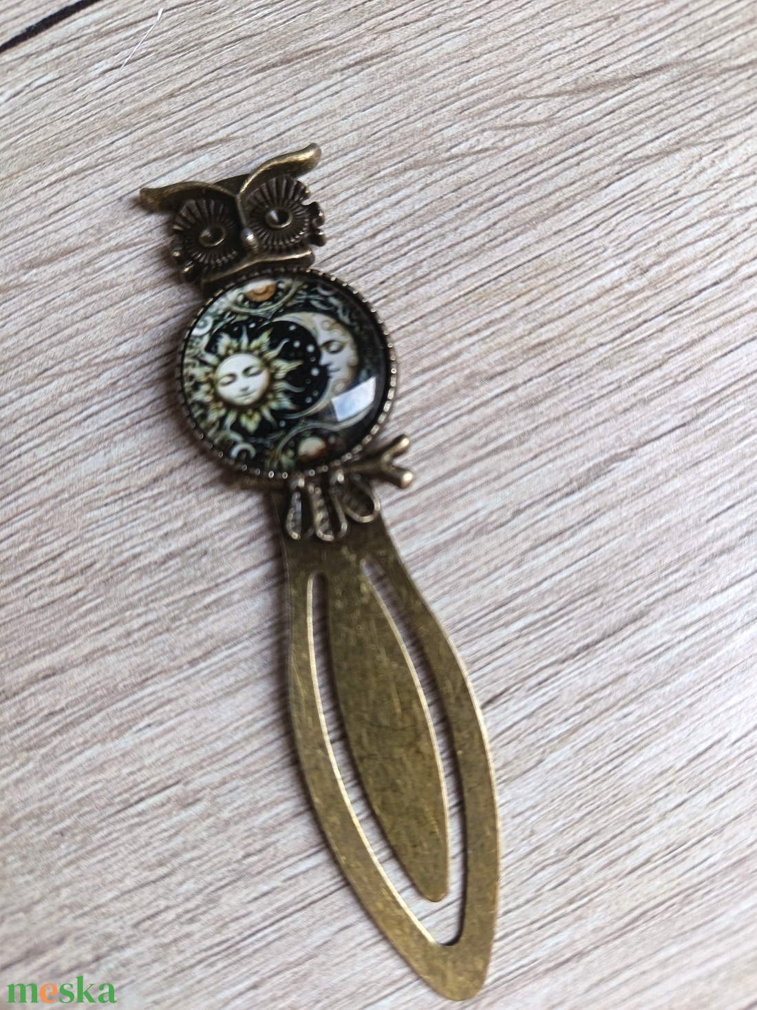 Bagoly nap-hold könyvjelző - könyv & zene - könyvjelző - Meska.hu