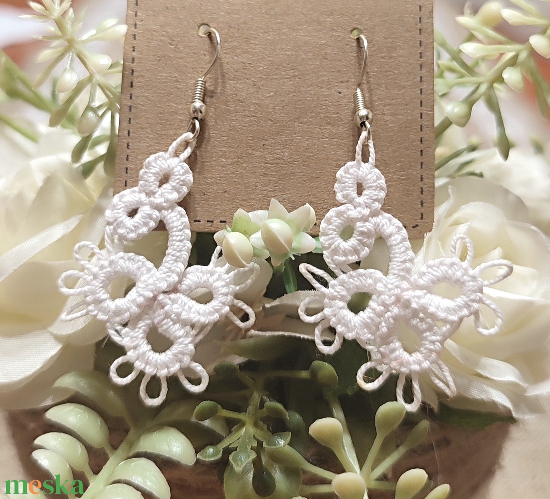 Hajócsipke fülbevaló - ékszer - fülbevaló - fülékszer - Meska.hu