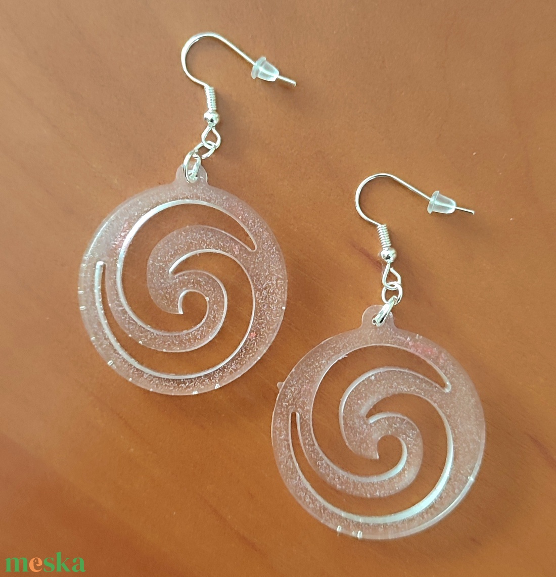 Gyanta fülbevaló  - ékszer - fülbevaló - fülékszer - Meska.hu