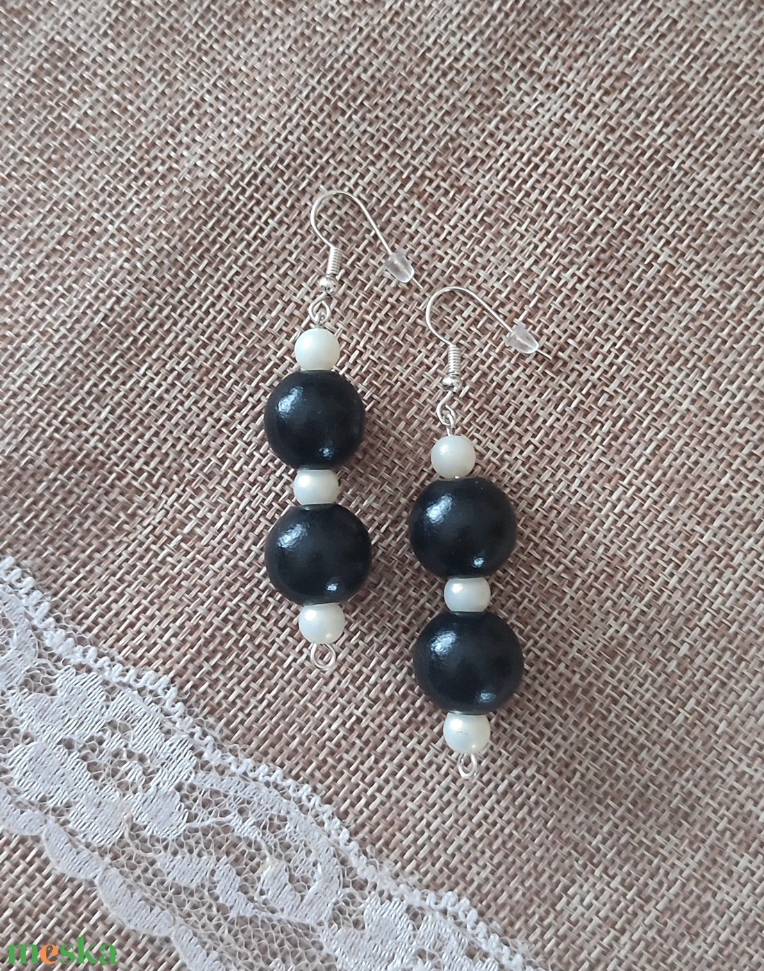 Gyöngyös fülbevaló  - ékszer - fülbevaló - fülékszer - Meska.hu