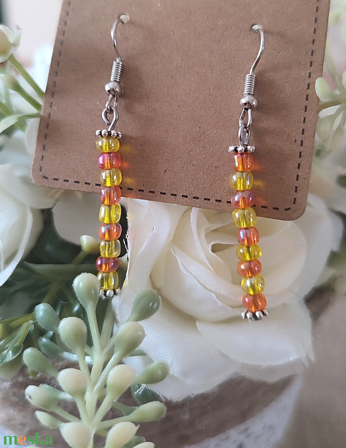 Gyöngyös fülbevaló  - ékszer - fülbevaló - fülékszer - Meska.hu