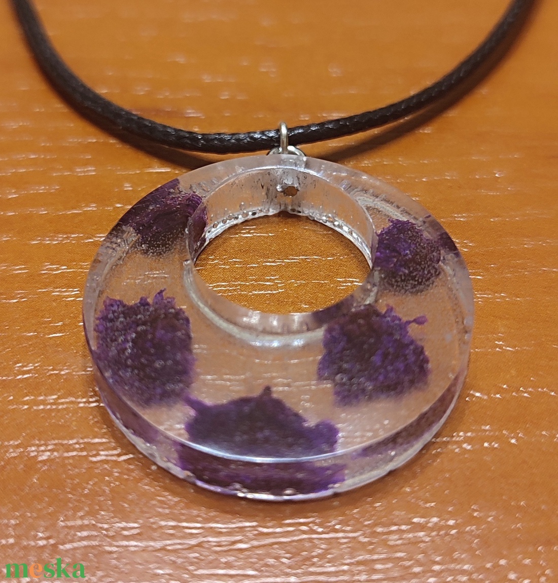 AKCIÓ!!! Gyanta nyaklánc  - ékszer - nyaklánc - medálos nyaklánc - Meska.hu